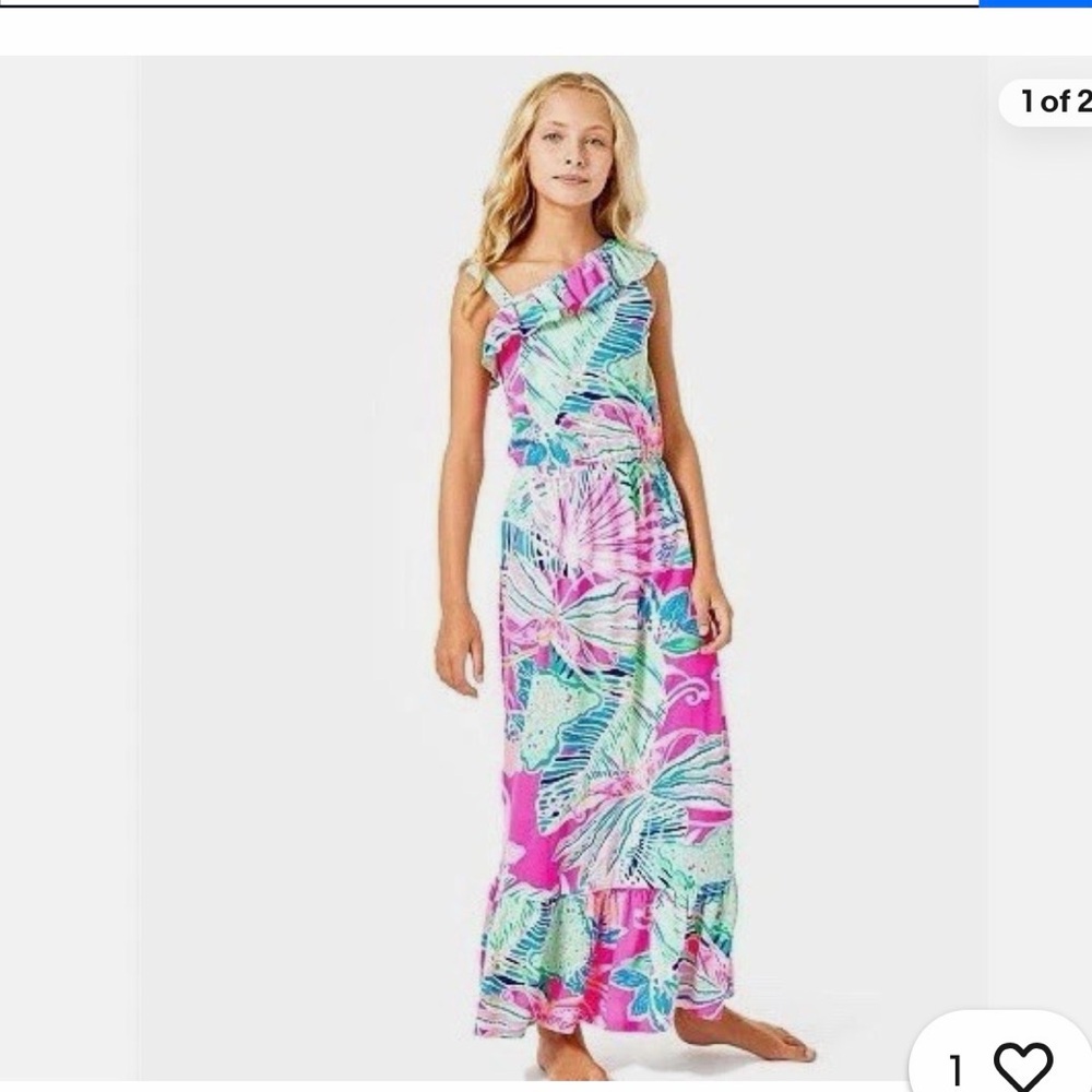 Lilly Pulitzer Girls Octavia Maxi Dress